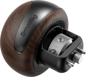SMALLRIG 5926 Mini Wooden Side Handle with 1/4''-20 Locating Screw