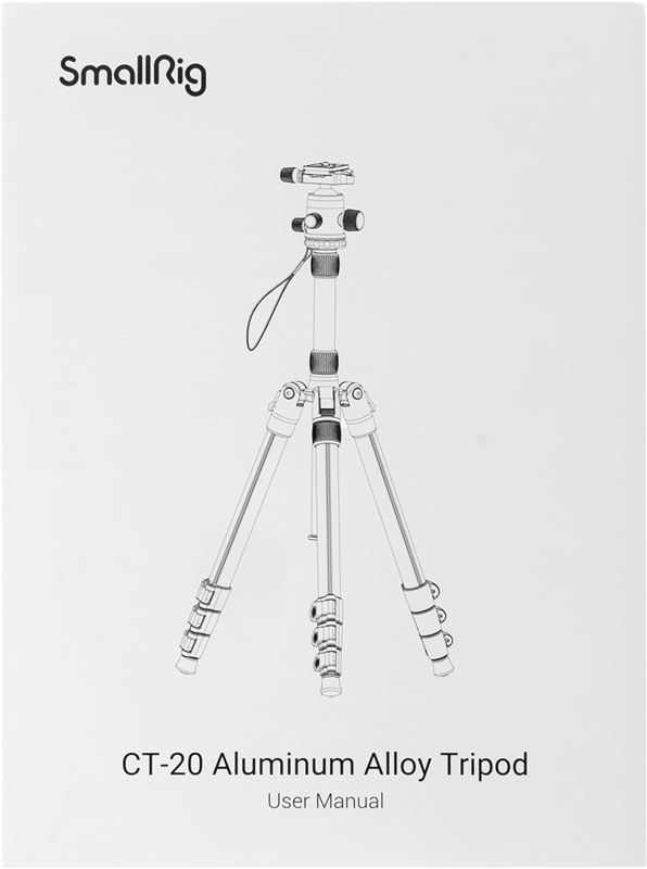 SMALLRIG 3474 CT-20 Aluminium Tripod