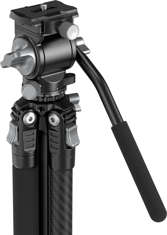 SMALLRIG 5885 Portable Carbon Fiber Tripod for Action Cameras