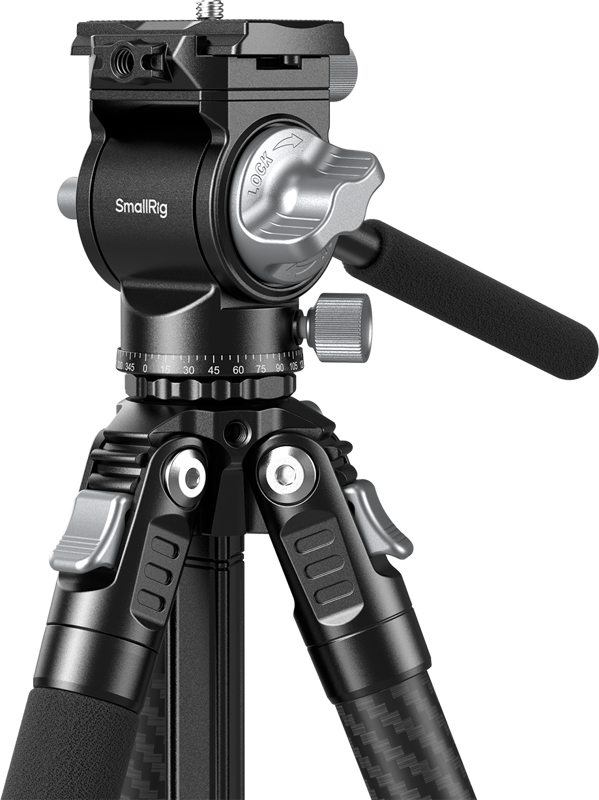 SMALLRIG 5885 Portable Carbon Fiber Tripod for Action Cameras