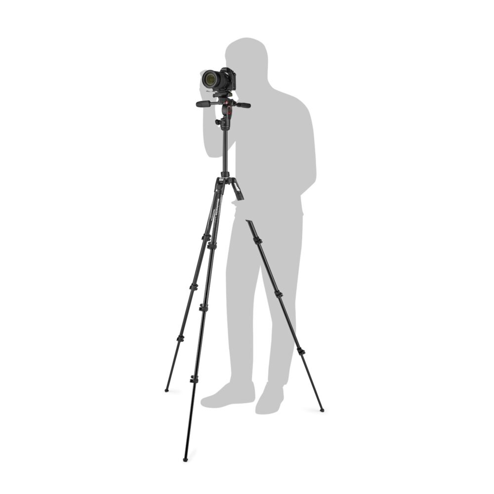 Manfrotto Befree 3-Way Live Advanced Alu, black
