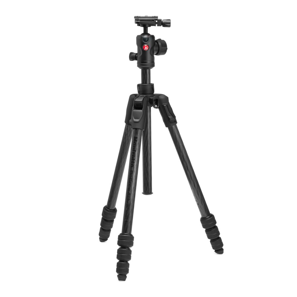 Manfrotto Befree Advanced AS twist lock carbon fiber tripod