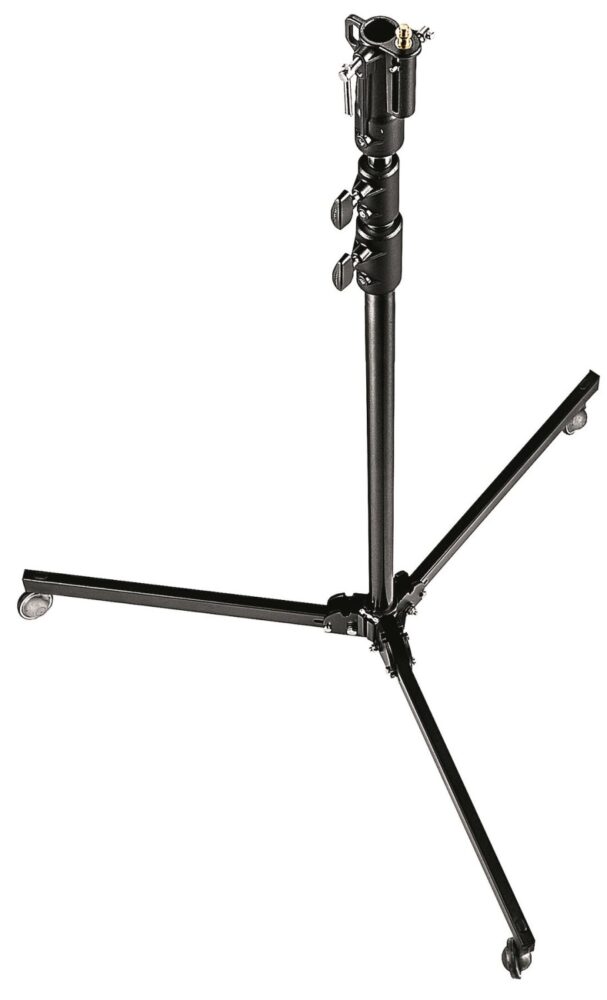 Manfrotto Black Aluminium 3-Section Studio Stand
