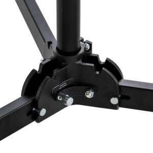 Manfrotto Black Aluminium 3-Section Studio Stand