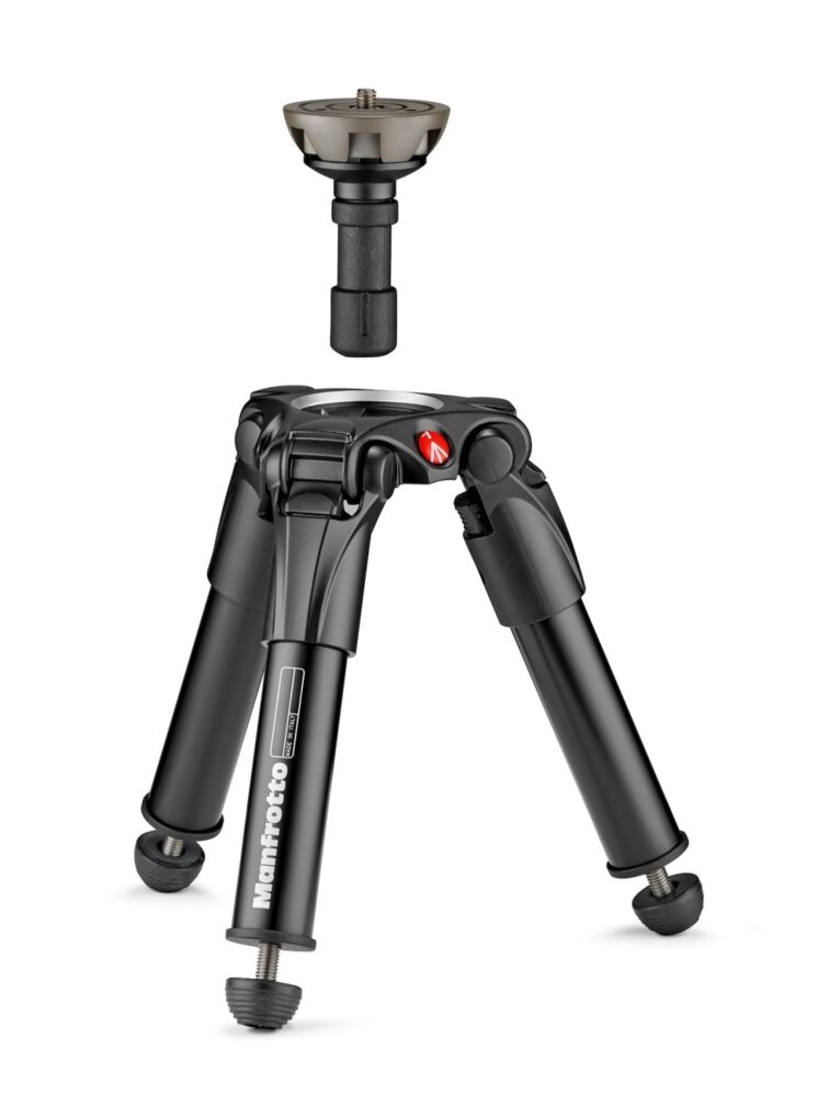 Manfrotto Virtual reality aluminum base with half ball for levelling
