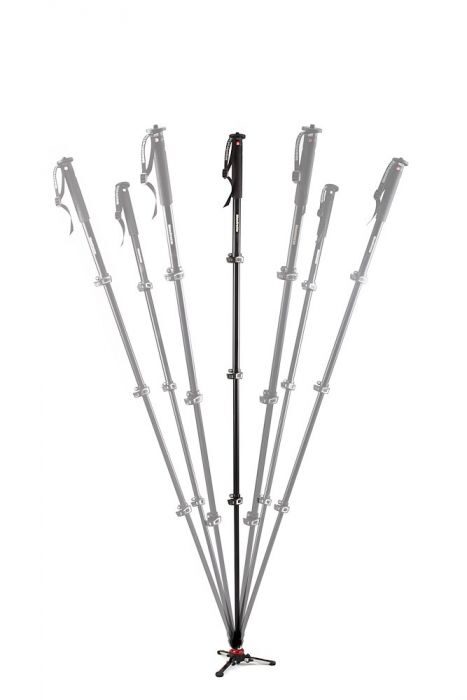 Manfrotto XPRO 4 section video monopod w Fluid head