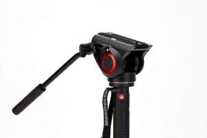 Manfrotto XPRO 4 section video monopod w Fluid head