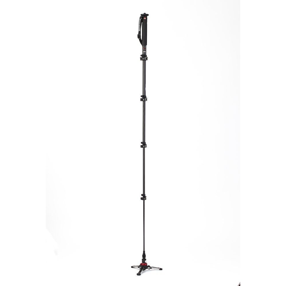 Manfrotto XPRO Carbon 5 section fluid video monopod