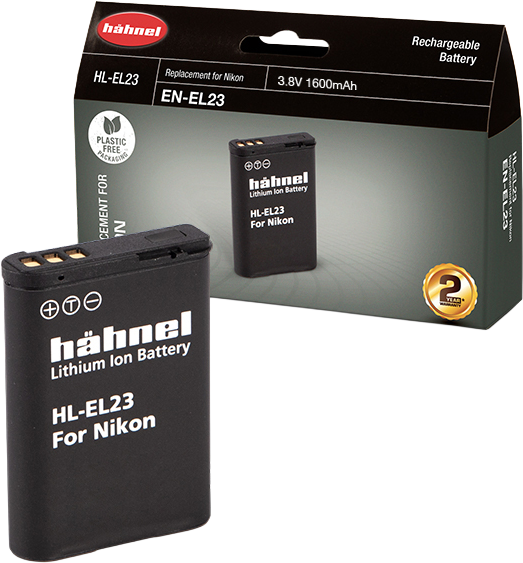 HÄHNEL Battery Nikon HL-EL23 / EN-EL23