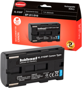 HÄHNEL Battery Canon HL-916HP / BP-911 / 916