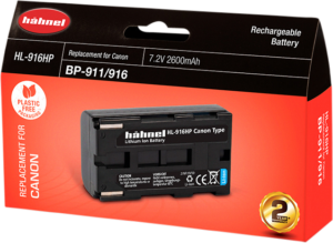 HÄHNEL Battery Canon HL-916HP / BP-911 / 916