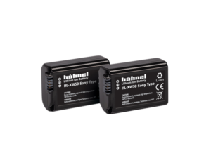 HÄHNEL Battery Sony HL-XW50 / NP-FW50 Twin Pack