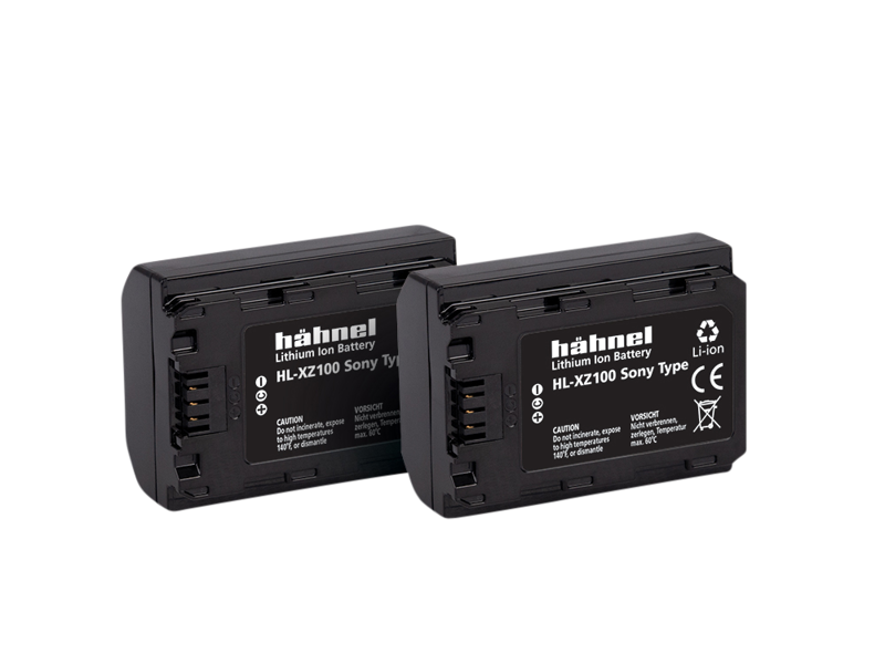 HÄHNEL Battery Sony HL-XZ100 / NP-FZ100 Twin Pack
