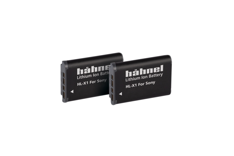 HÄHNEL Battery Sony HL-X1 / NP-BX1 Twin Pack