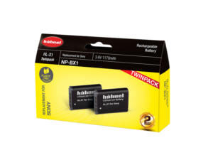 HÄHNEL Battery Sony HL-X1 / NP-BX1 Twin Pack