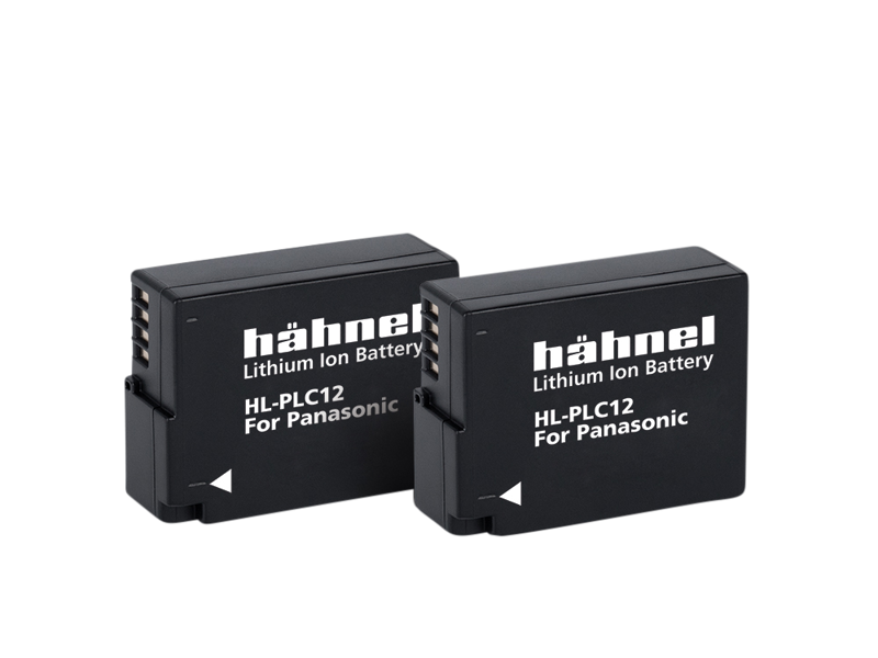 HÄHNEL Battery Panasonic HL-PLC12 / DMW-BLC12 Twin Pack