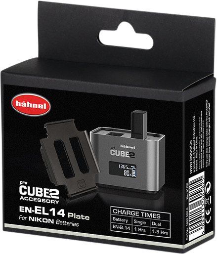 HÄHNEL ProCUBE 2 Plate for Nikon EN-EL14 Battery