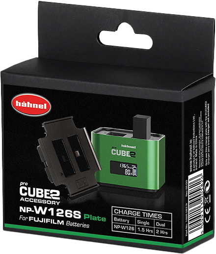 HÄHNEL ProCUBE 2 Plate for Fujifilm NP-W126 Battery