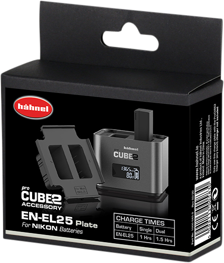 HÄHNEL ProCUBE 2 Plate for Nikon EN-EL25 Battery