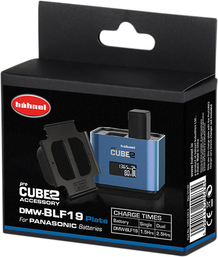 HÄHNEL ProCUBE 2 Plate for Panasonic DMW-BLF19 Battery