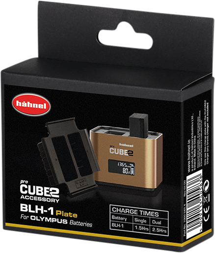 HÄHNEL ProCUBE 2 Plate for Olympus BLH-1 Battery