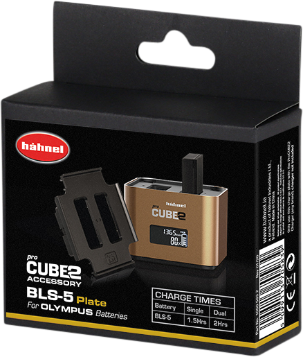 HÄHNEL ProCUBE 2 Plate for Olympus BLS-5 Battery