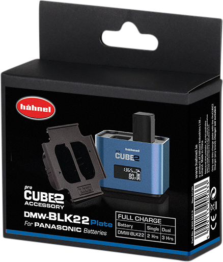 HÄHNEL ProCUBE 2 Plate for Panasonic DWM-BLK22 Battery