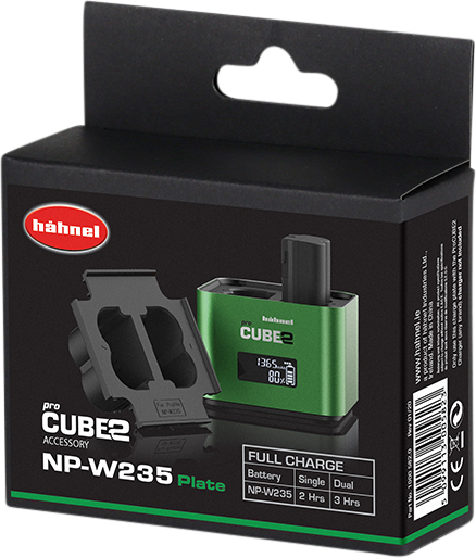 HÄHNEL ProCUBE 2 Plate for FujiFilm NP-W235 Battery