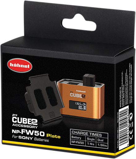 HÄHNEL ProCUBE 2 Plate for Sony NP-FW50 Battery