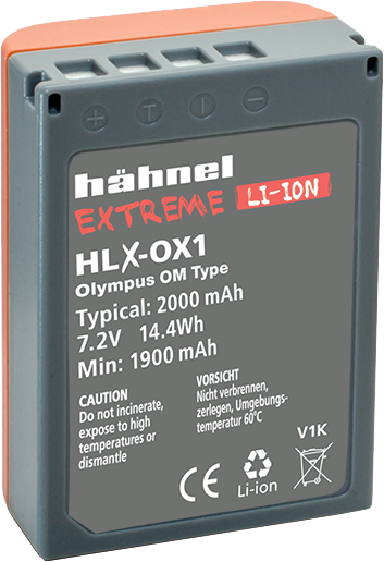 HÄHNEL Battery Extreme Olympus HLX-OX1 / BLX-1