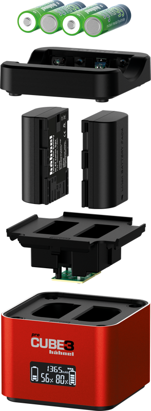 HÄHNEL ProCube 3 Twin Charger Canon