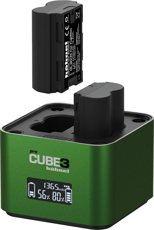 HÄHNEL ProCube 3 Twin Charger Fujifilm