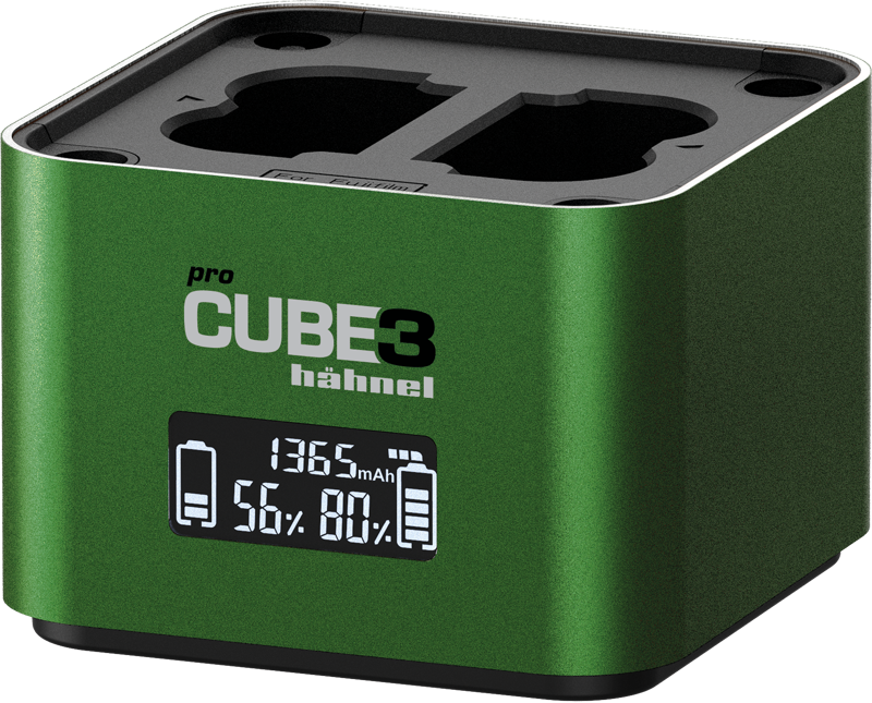 HÄHNEL ProCube 3 Twin Charger Fujifilm