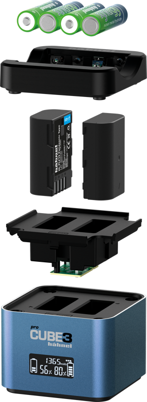 HÄHNEL ProCube 3 Twin Charger Panasonic