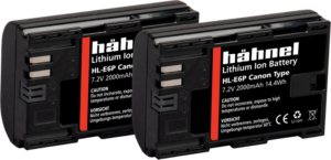 HÄHNEL Battery Canon HL-E6P / LP-E6P Twin Pack