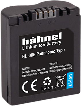 HÄHNEL Battery Panasonic HL-006 / CGA-S006