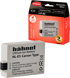 HÄHNEL Battery Canon HL-E5 / LP-E5