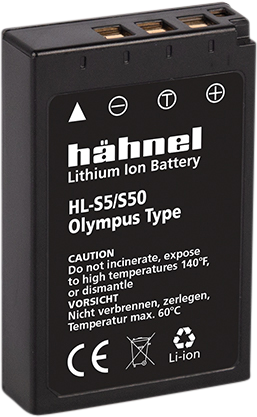 HÄHNEL Battery Olympus HL-S5/S50 / BLS-5