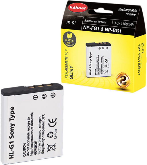 HÄHNEL Battery Sony HL-G1 / NP-FG1 & NP-BG1