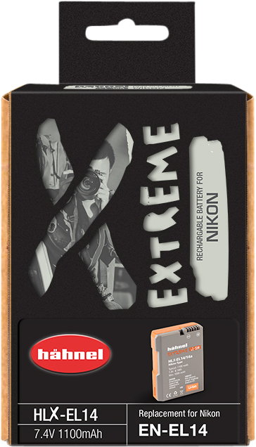 HÄHNEL Battery Extreme Nikon HLX-EL14 / EN-EL14