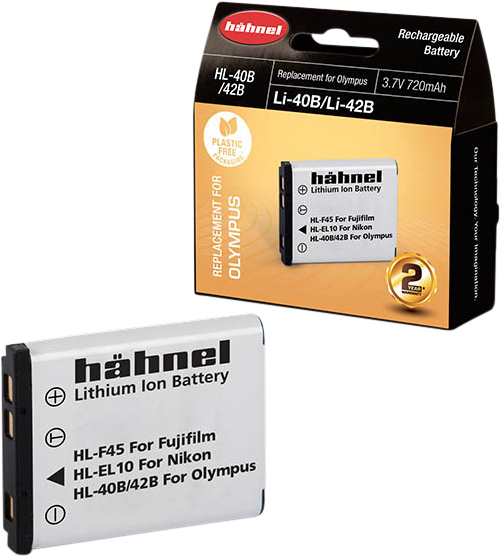 HÄHNEL Battery Olympus HL-40B/42B / Li-40B/Li-42B
