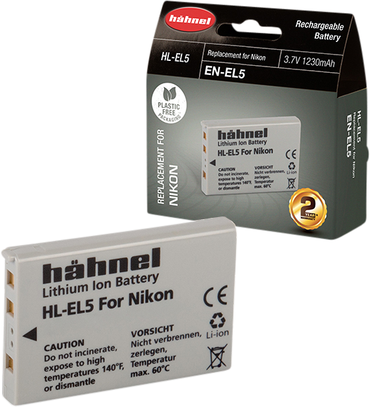 HÄHNEL Battery Nikon HL-EL5 / EN-EL5