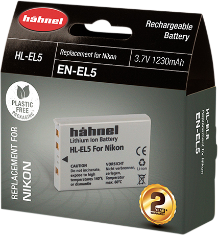 HÄHNEL Battery Nikon HL-EL5 / EN-EL5