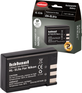 HÄHNEL Battery Nikon HL-EL9A / EN-EL9
