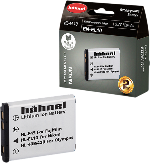 HÄHNEL Battery Nikon HL-EL10 / EN-EL10