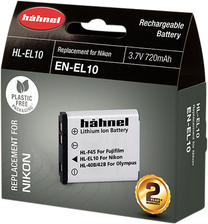 HÄHNEL Battery Nikon HL-EL10 / EN-EL10