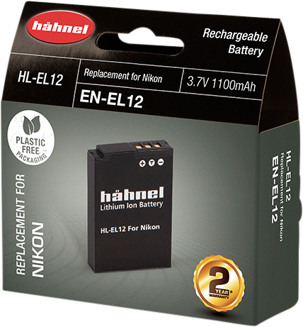 HÄHNEL Battery Nikon HL-EL12 / EN-EL12