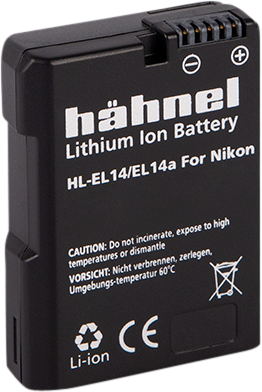 HÄHNEL Battery Nikon HL-EL14/14A / EN-EL14/14a