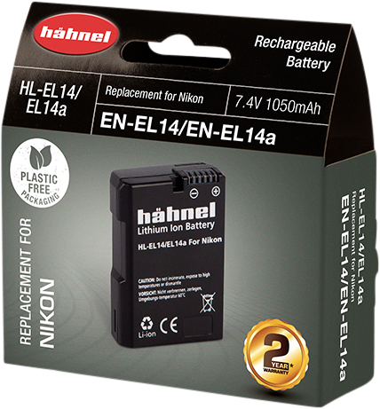 HÄHNEL Battery Nikon HL-EL14/14A / EN-EL14/14a