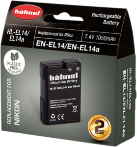 HÄHNEL Battery Nikon HL-EL14/14A / EN-EL14/14a